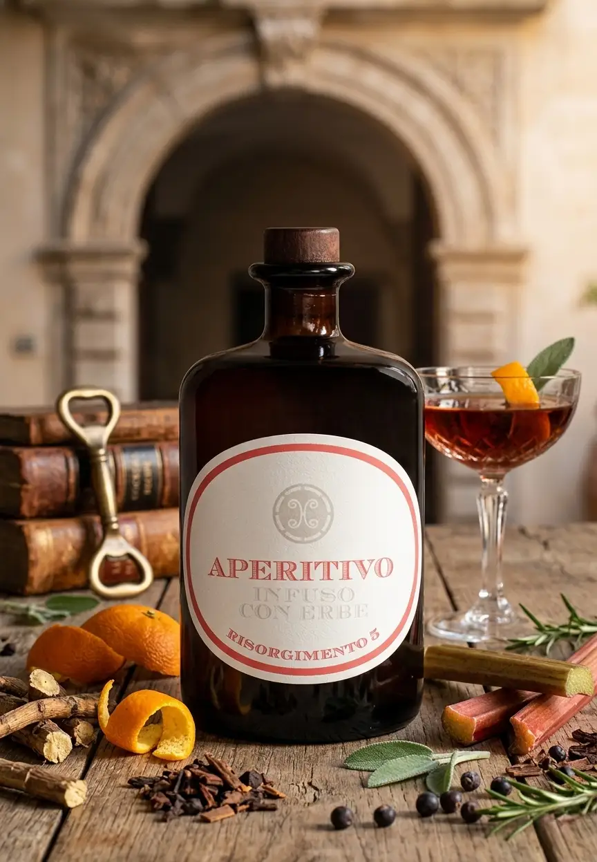 APERITIVO INFUSO CON ERBE
