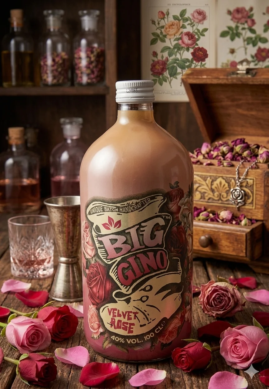 BIG GINO VELVET ROSE