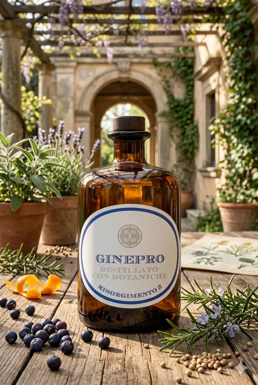 GINEPRO DISTILLATO CON BOTANICHE