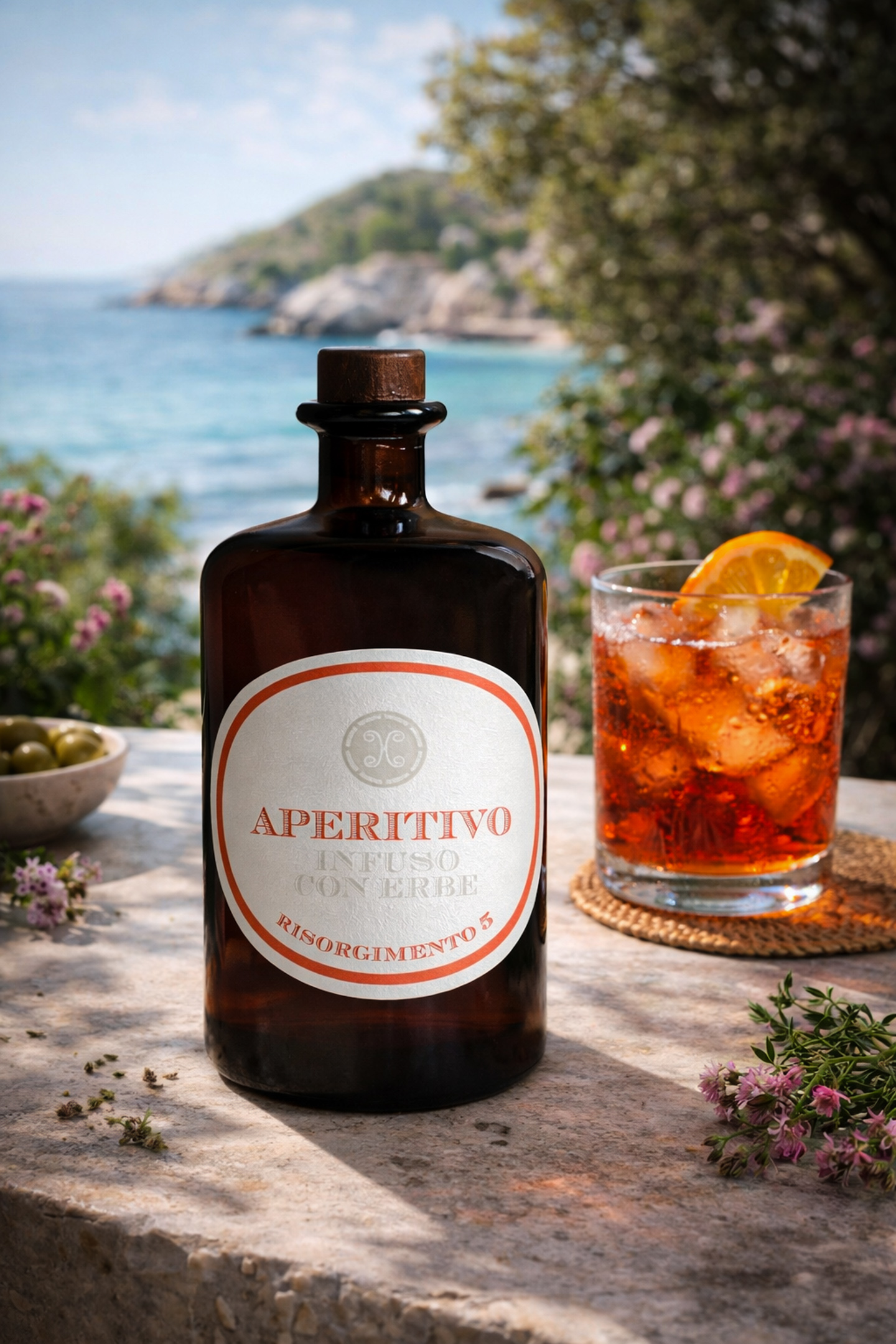 APERITIVO INFUSO CON ERBE