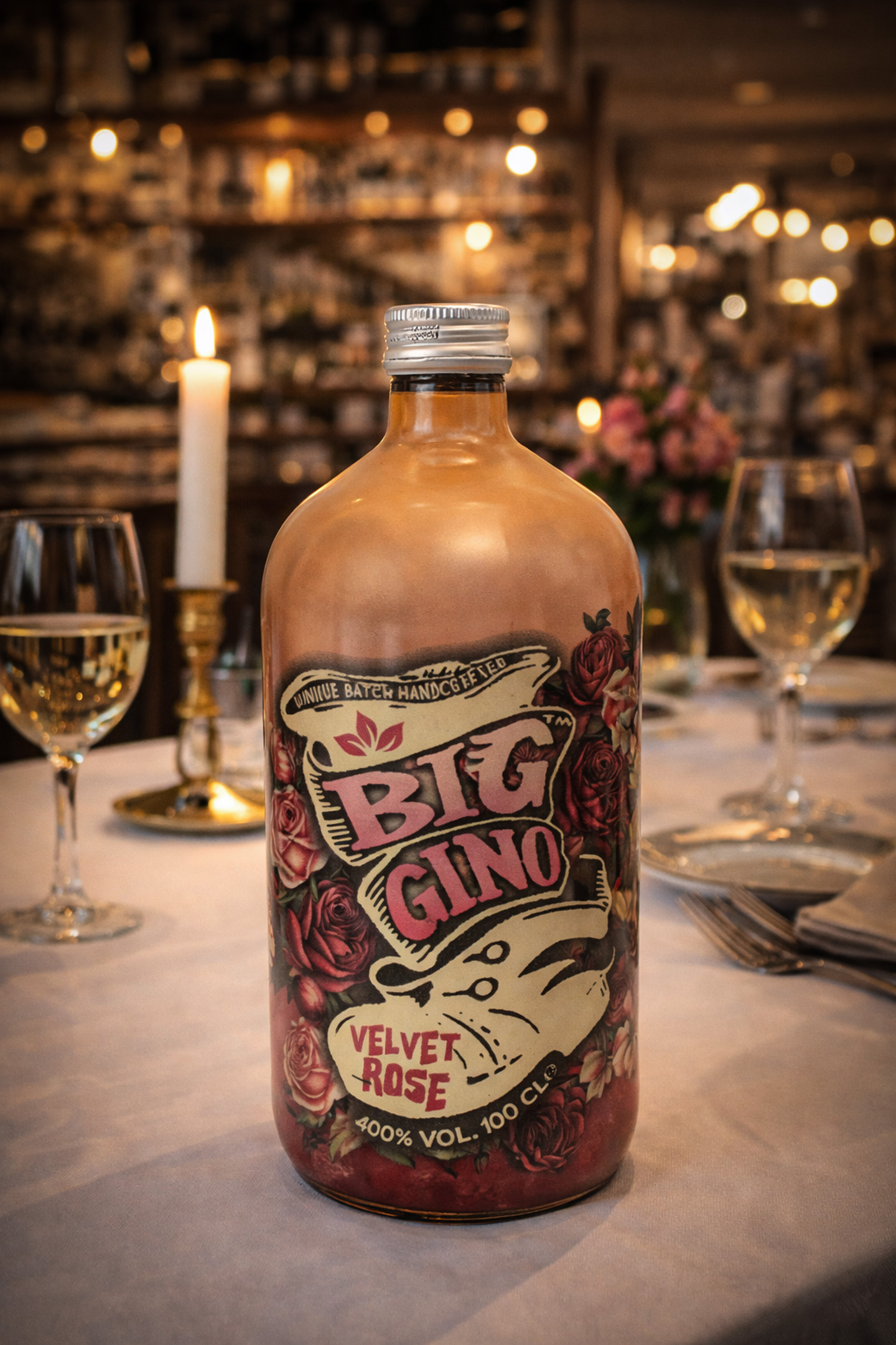 BIG GINO VELVET ROSE
