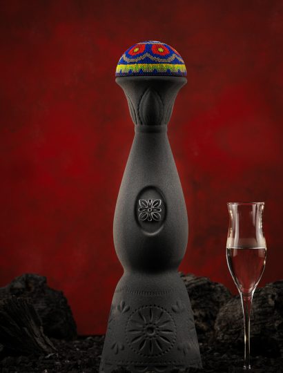 Clase Azul Mezcal Durango con bicchiere - distillato premium messicano