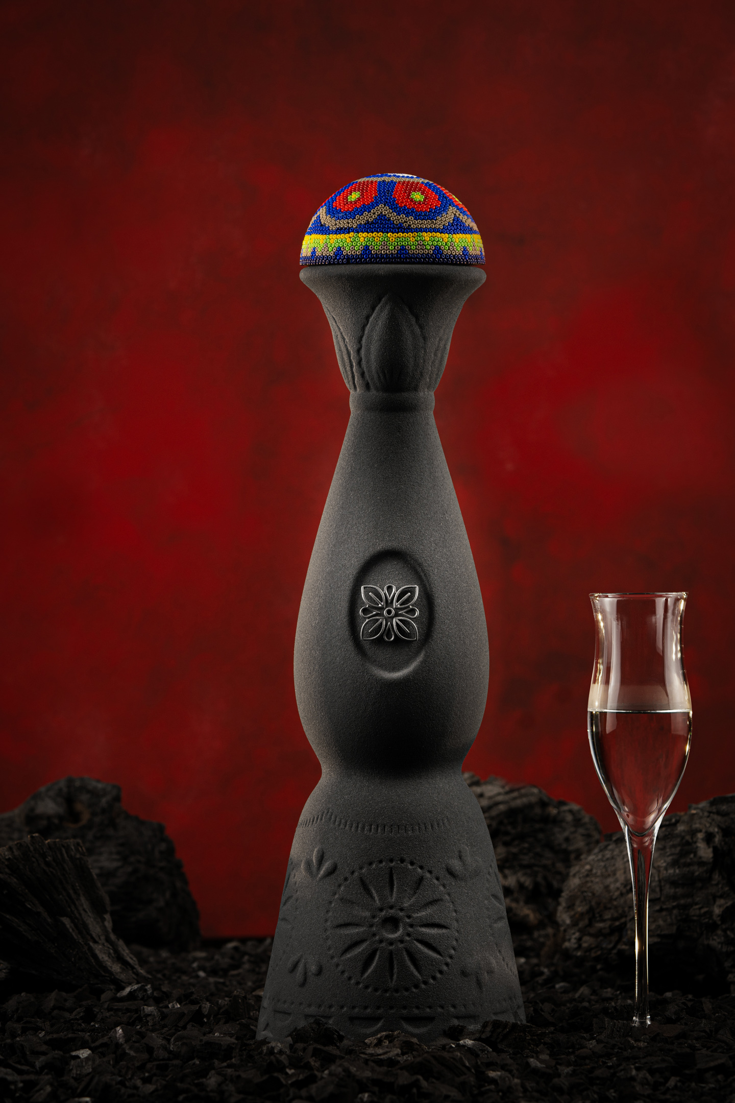 Clase Azul Mezcal Durango con bicchiere - distillato premium messicano