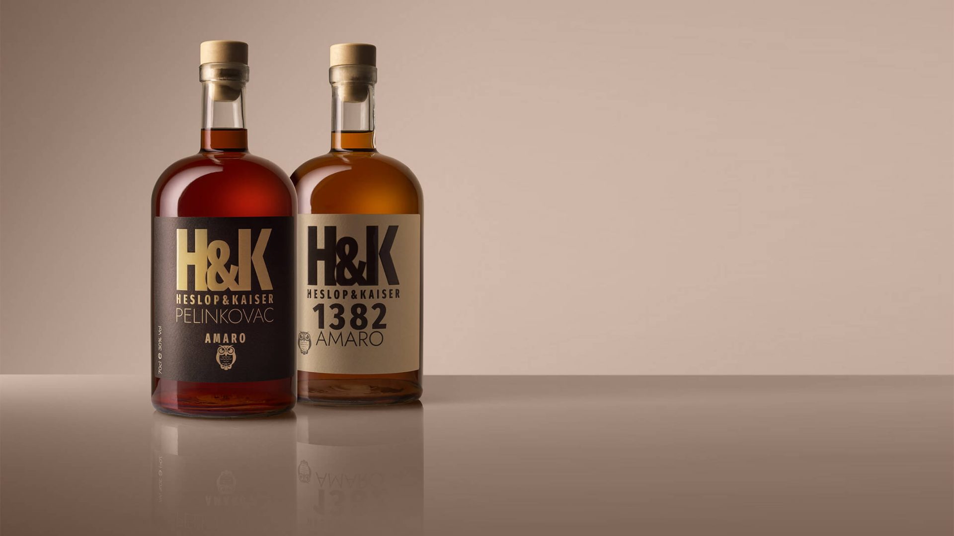 Heslop & Kaiser Pelinkovac e 1382 Amaro Trieste due bottiglie insieme